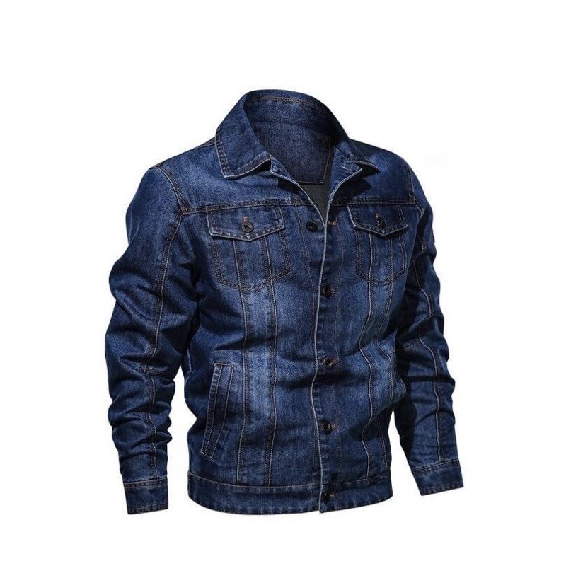 Áo khoác jeans nam cao cấp Hải Triều