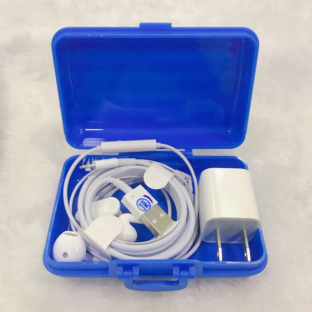 Hộp Đựng Cáp Sạc - Tai Nghe - Dây Sạc Điện Thoại - Thẻ/ Card Đa Năng - Tiện Lợi - Giao Màu Ngẫu Nhiên