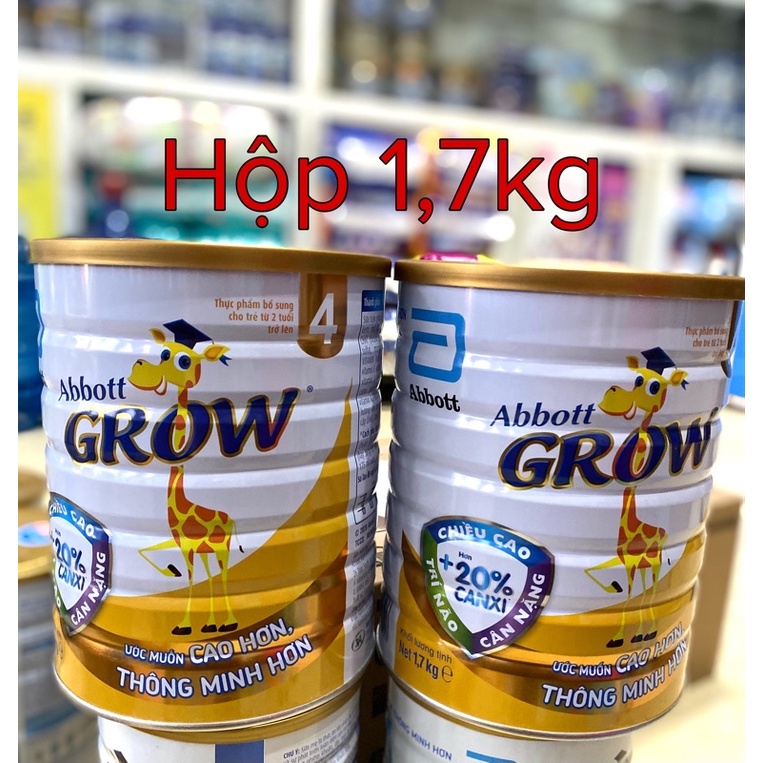 Sữa Bột Abott Grow Tăng Chiều Cao Số 2,3,4 lon 900g