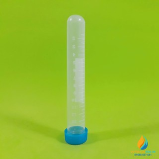 Ống li tâm tiệt trùng, dung tích 15ml, vit tip đáy tròn, nhựa PP.