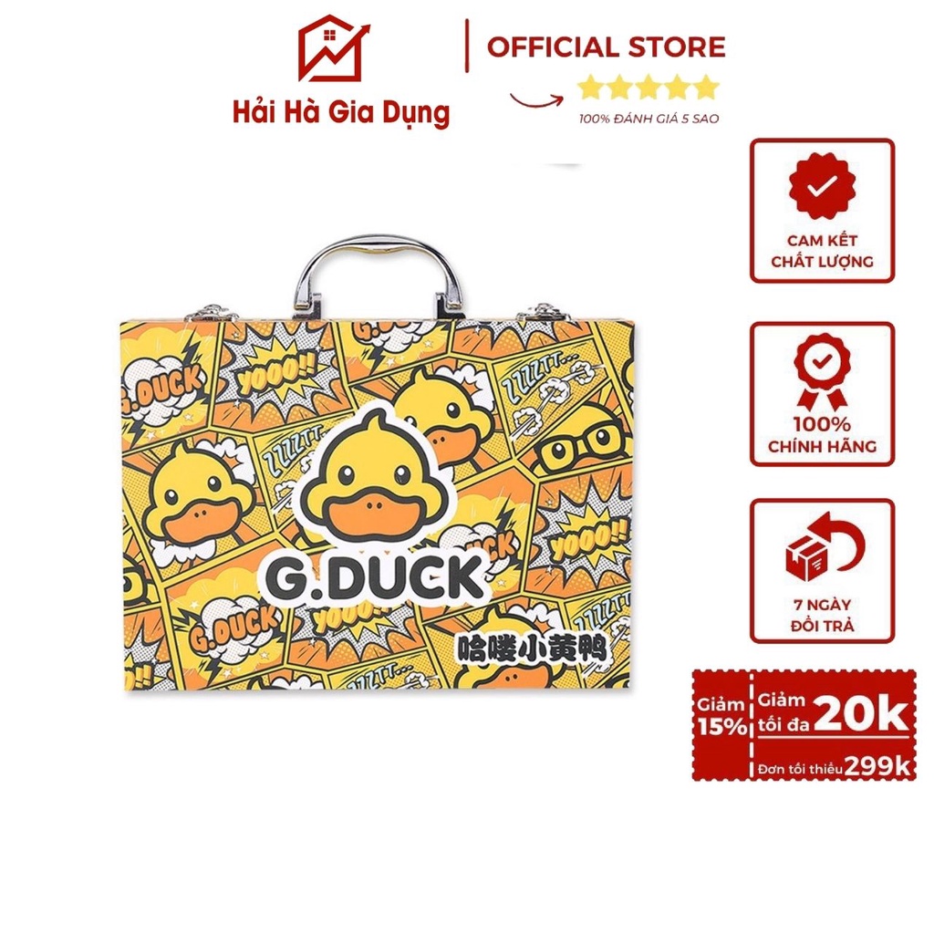 VALI Màu GDUCK Hộp Bút Màu Cao Cấp 67 Chi Tiết - Bộ Màu Vẽ Đa Năng Cho Bé Thỏa Sức Sáng Tạo- Kích Thích Thị Giác