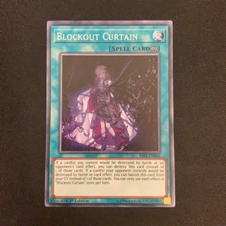 Thẻ bài yugioh rira-en065 blockout curtain 1st edition