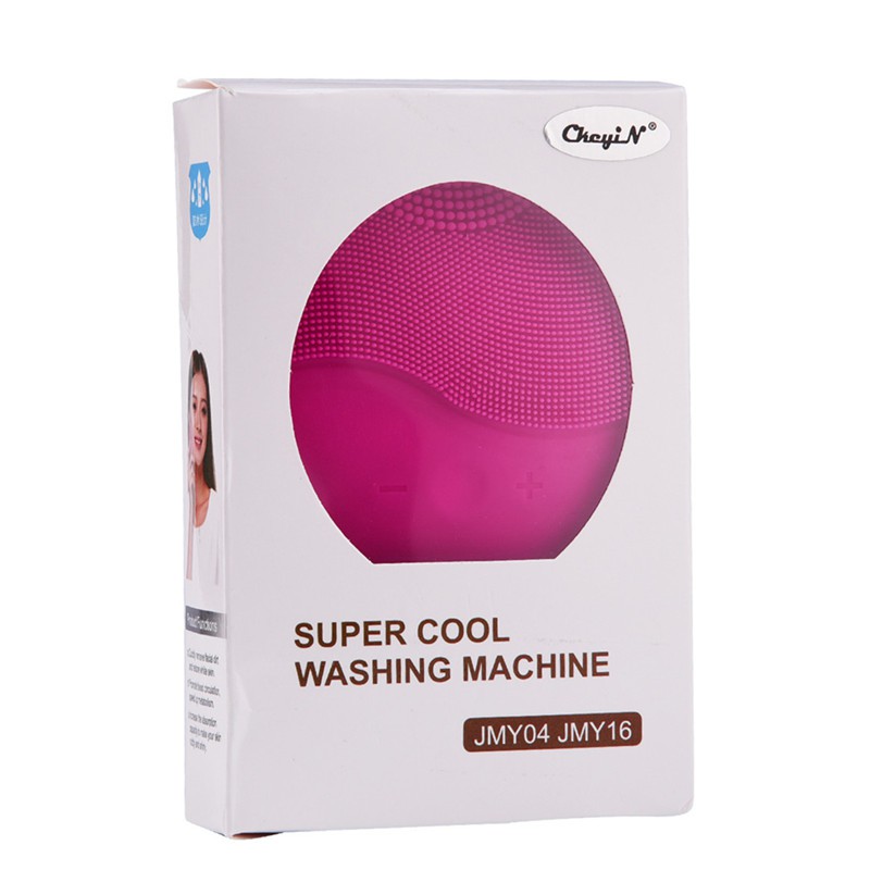 CkeyiN Máy rửa mặt massage sillicon làm sạch sâu chống thấm nước  Facial Cleansing &amp; Massaging Device sóng âm dành cho mọi loại daMR208