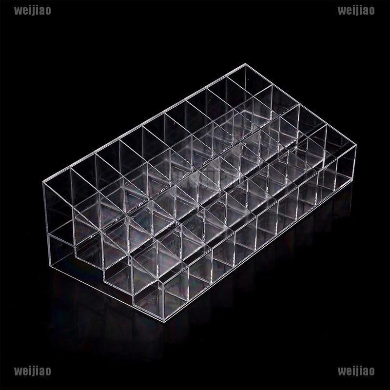 (hàng Mới Về) Khay Đựng Son Môi Bằng Nhựa Acrylic 24 / 36 / 40 Ngăn Tiện Dụng | BigBuy360 - bigbuy360.vn