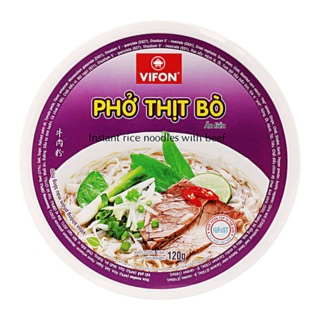 PHỞ THỊT BÒ VIFON BÁT 120G