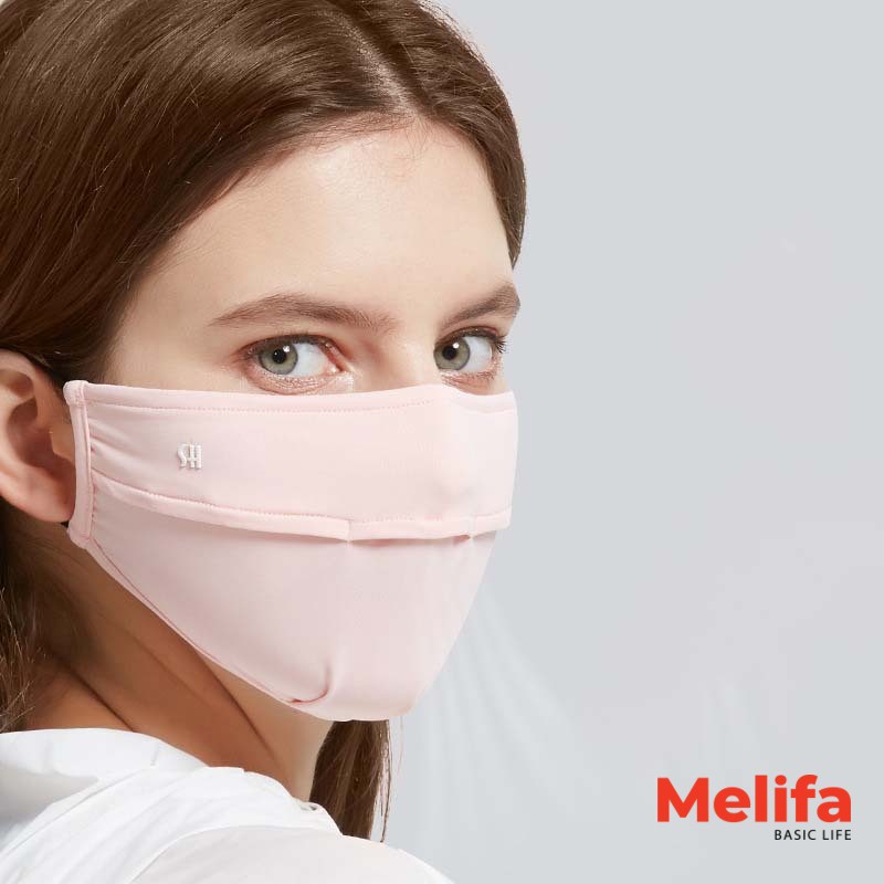 [Mã FAMAYFA2 giảm 10K đơn 50K] Khẩu trang chống nắng, chống tia UV chất cotton lụa UPF50+ mã MELI0063 | BigBuy360 - bigbuy360.vn