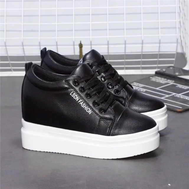 Giày thể thao độn đế nữ cao 9cm