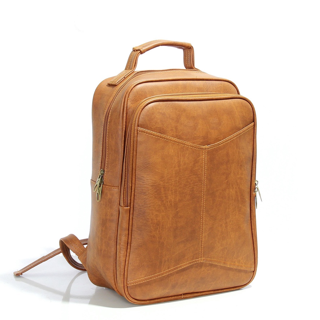 Balo da nam nữ đựng laptop, ba lô công sở Zenka nhiều ngăn sang trọng thanh lịch_ZBL02_3