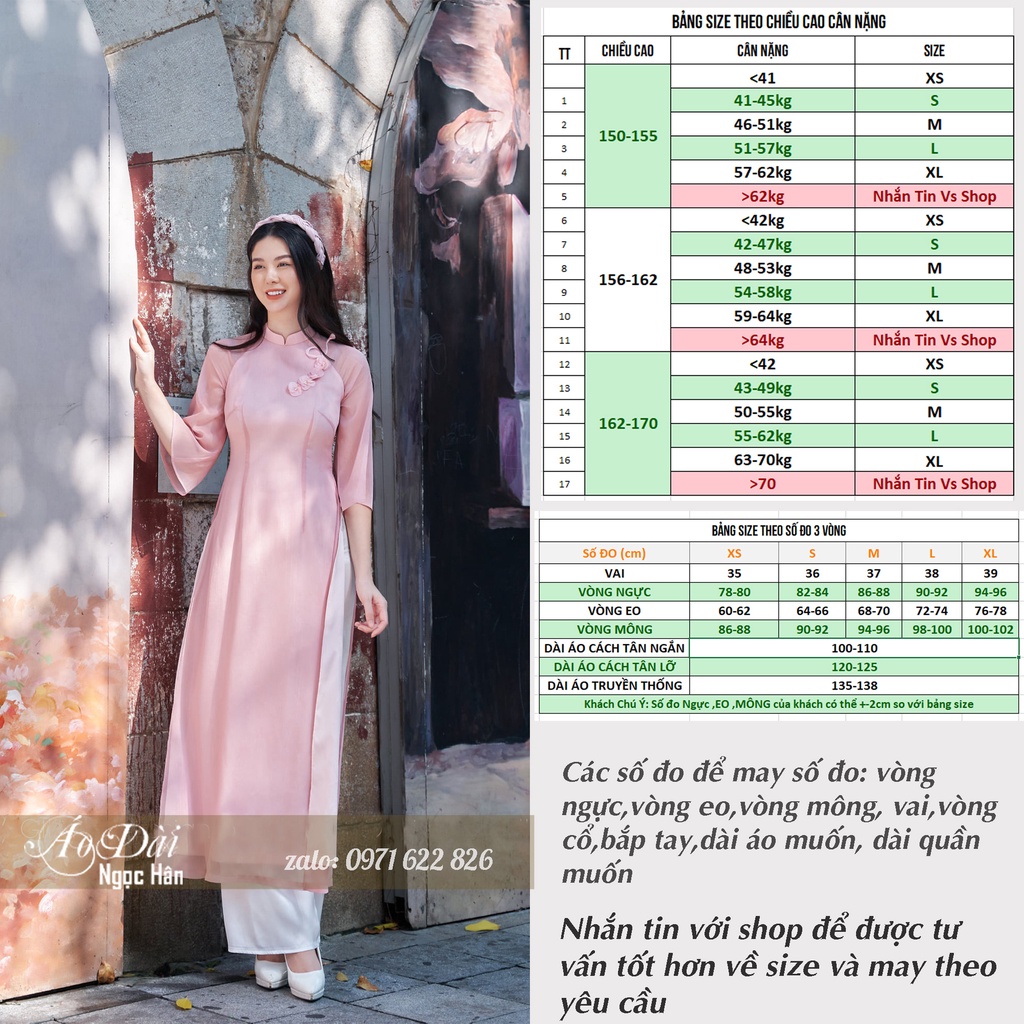 Áo Dài Cách Tân Nữ Thủ Công GA02