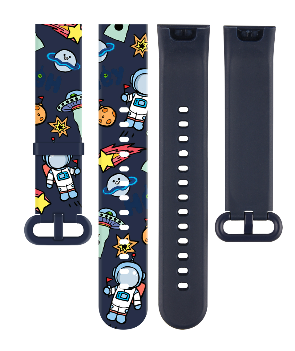Dây Đeo Thay Thế Chất Liệu Silicon Màu Trơn Cho Xiaomi Mi Band Lite