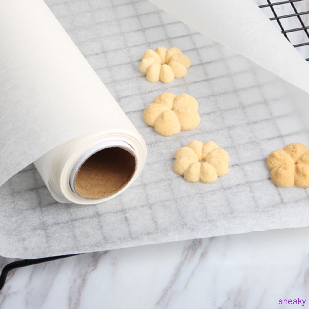 Cuộn Giấy Lót Nướng Bánh Chịu Nhiệt Độ Cao Dài 5m