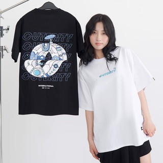 Áo Space Tee - White - Outerity - ORT120 W