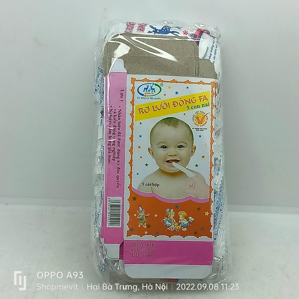 Gạc rơ lưỡi Đông Fa bịch 10 hộp