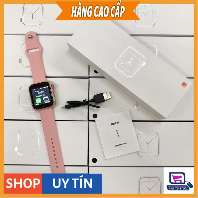 Đồng Hồ Thông Minh Thiết Kế Chuẩn Apple Watch Đa Chức Năng - Camera, Nghe Gọi, Đo Bước Chận, Theo Giõi Giấc Ngủ