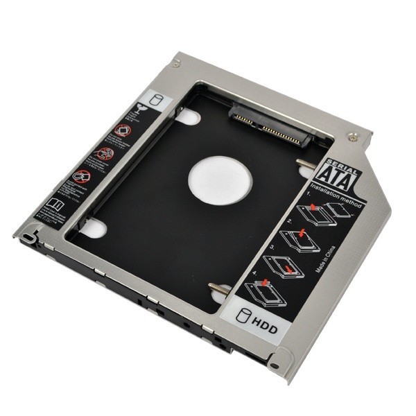 Ổ đĩa cứng 9.5mm HDD Caddy SATA 2.5" SSD Enclosure | BigBuy360 - bigbuy360.vn