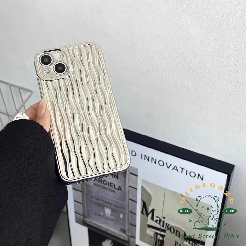 Ốp Lưng HọA TiếT SóNg NướC Cho Iphone 13 12 / 11 Pro Max / Mini Xs Max Xr X