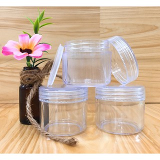 Hủ nhựa trong 30ml GIÁ RẺ, hủ chiết màu, hũ nhựa 2 nắp