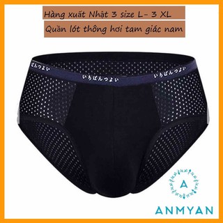 Quần lót nam boxer cotton thun lạnh thoáng khí cho mua hè nóng bức - QL5