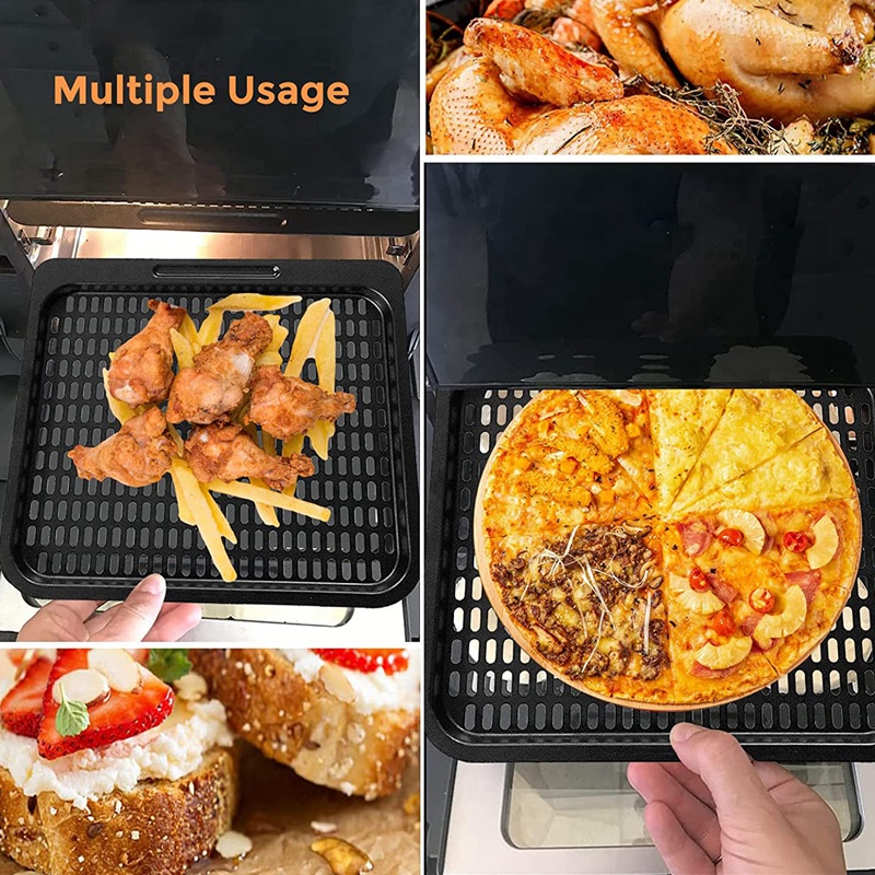 Bộ 2 Khay Lưới Thay Thế 10 QT Cho Nồi Chiên Không Dầu (10 QT)