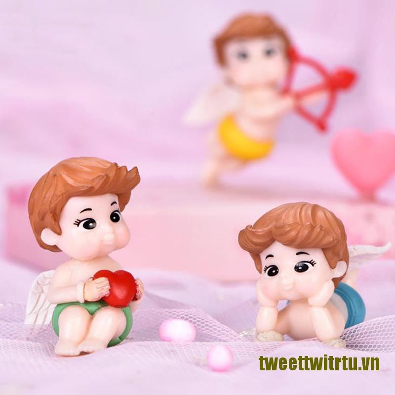 Đồ trang trí Thần Tình Yêu Cupid Mini Trang Trí Sân Vườn DIY