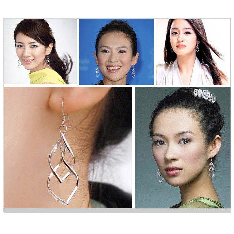 Bông tai / khuyên tai thời trang có hộp tặng kèm