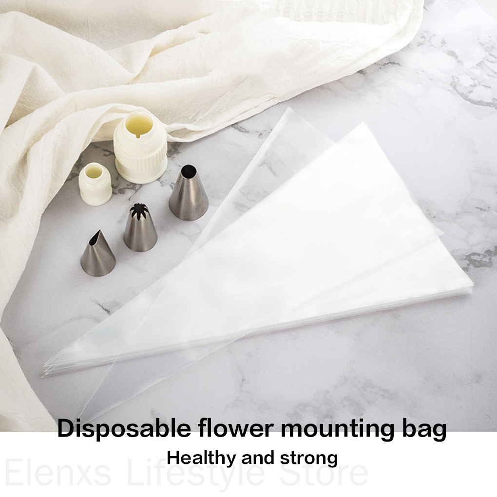 Set 10 túi bắt kem trang trí bánh tiện lợi