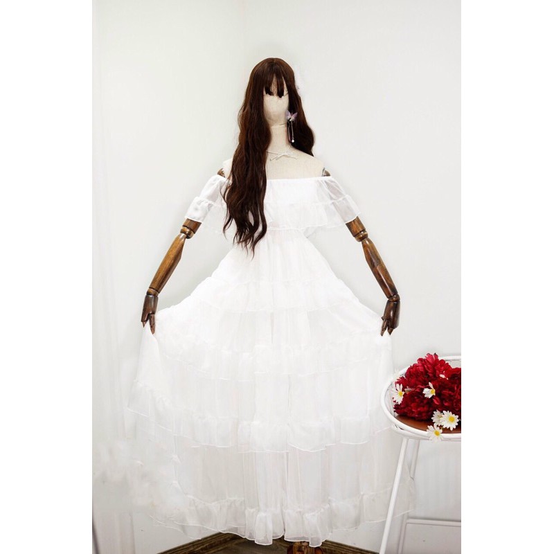 ❤️VÁY ĐẦM MAXI TRỄ VAI DÀI DÁNG XOÈ BỒNG BỀNH, VÁY CHỤP ẢNH ĐẸP SANG CHẢNH, MAXI ĐI BIỂN DU LỊCH, ĐẦM DÁNG DÀI❤️ | BigBuy360 - bigbuy360.vn