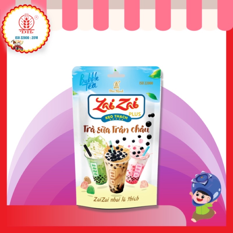 Kẹo Thạch Zaizai Đức Hạnh Mẫu Mới - Nhai Là Thích