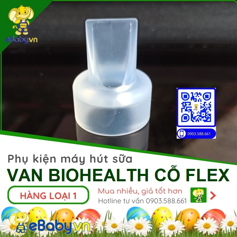 [BIOHEALTH] Trọn bộ cổ phễu rời- Phễu Flex rời (21,24,27,30mm) Dùng được cho cả máy hút sữa Biohealth ĐƠN_ĐÔI