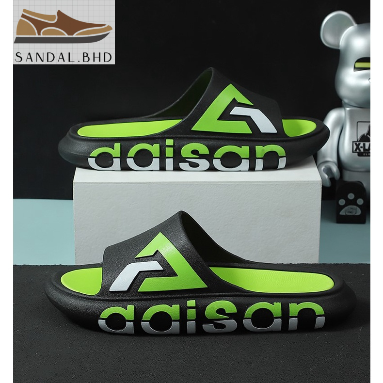 Dép DAS Đúc nguyên khối, đế cao 4cm, Siêu êm Hack dáng 3-4 cm màu xanh