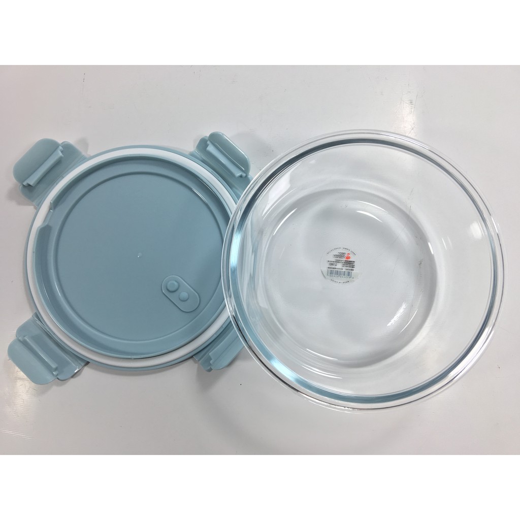 Hộp cơm thủy tinh chịu nhiệt cao đựng thức ăn, thực phẩm để lò vi sóng vuông tròn các loại Red cherry | BigBuy360 - bigbuy360.vn