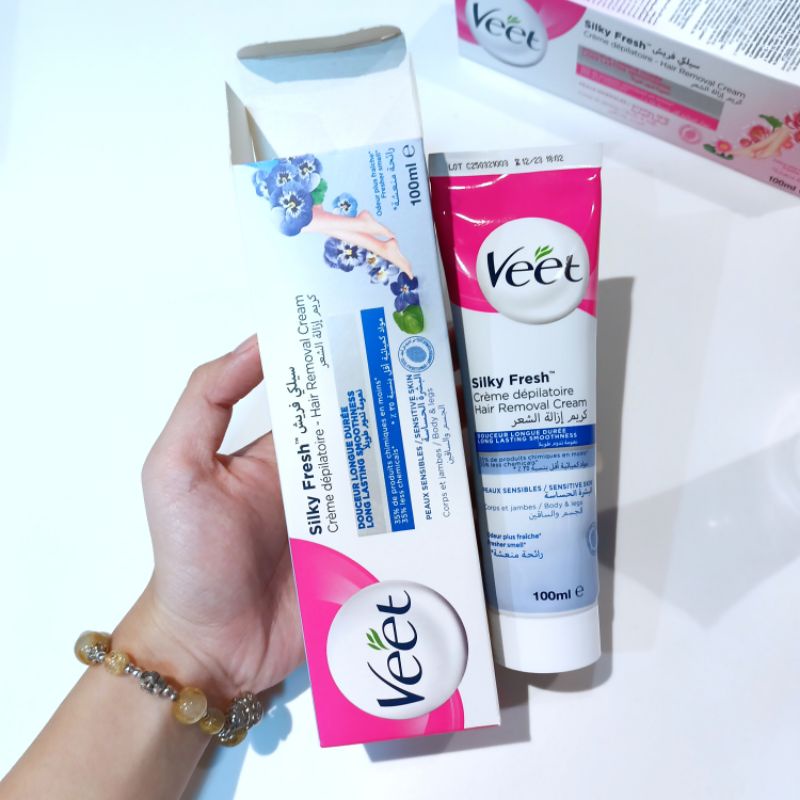 Kem tẩy lông VEET Pháp 100ml date 2023