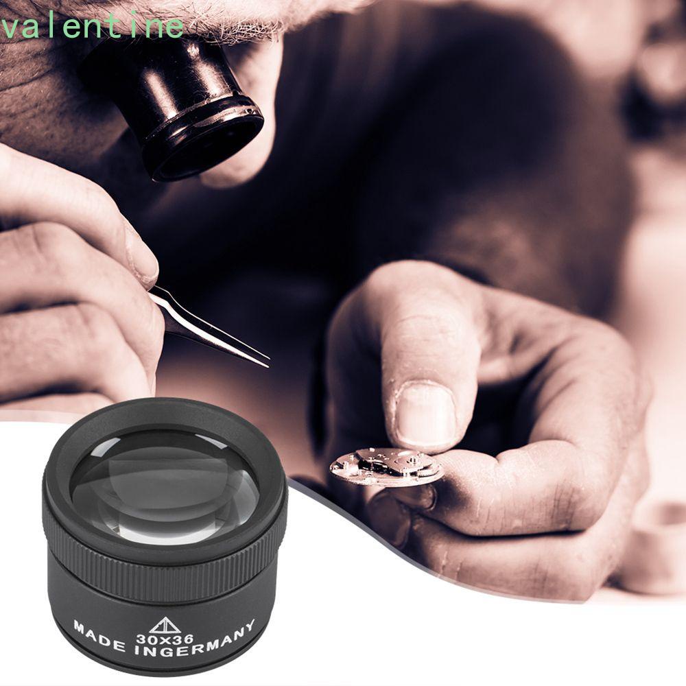 Kính lúp mini AVALENTINE siêu nhẹ 30X 36mm dùng để sửa chữa đồng hồ đeo tay