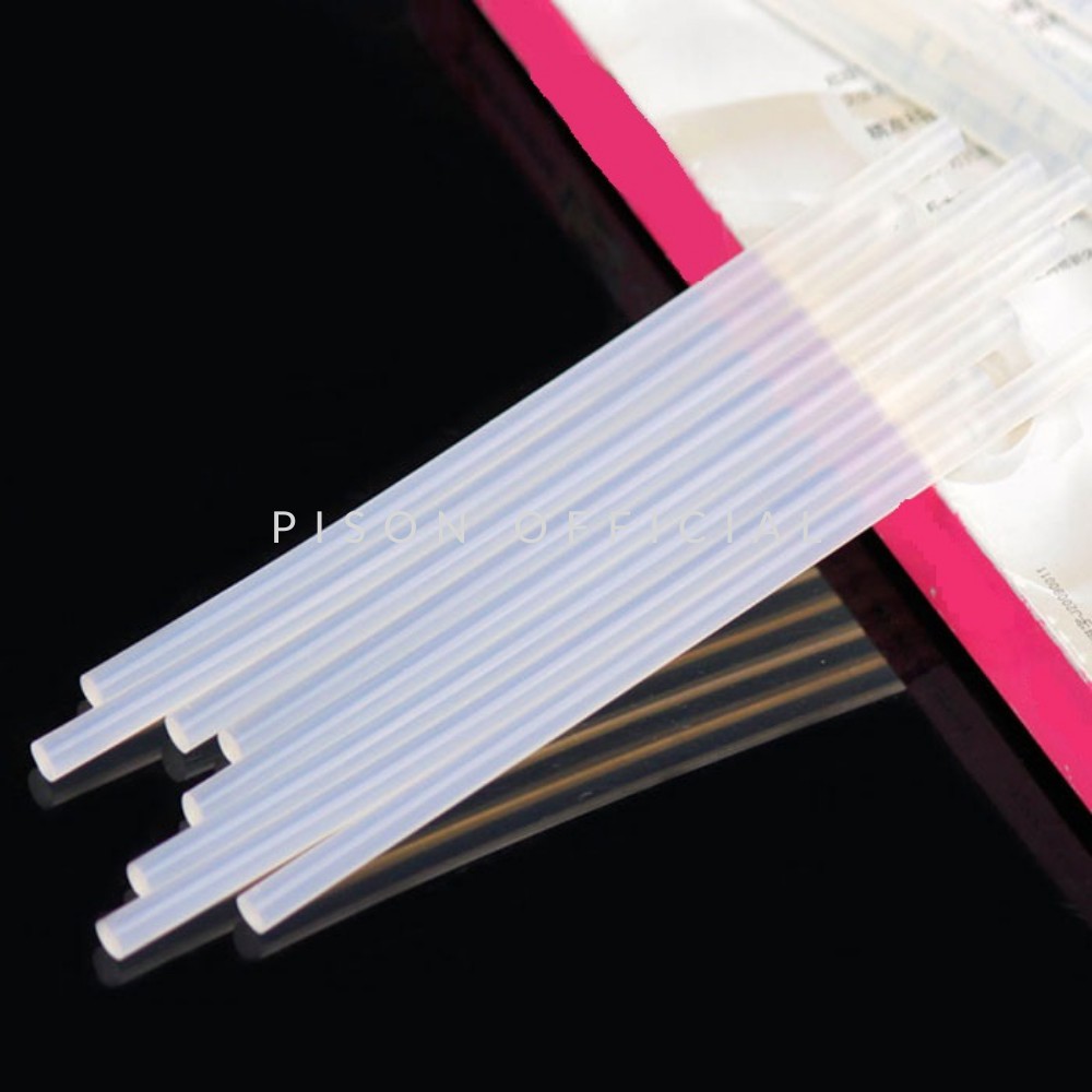 Set 5 keo nến Pison cỡ nhỏ 17 và loại lớn 25cm  dùng cho máy bắn keo silicon - 1 bộ