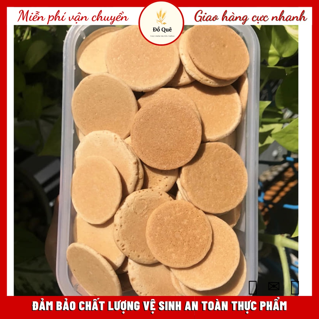 500 gram Bánh đồng tiền sữa siêu ngon siêu thơm Ăn vặt tuổi thơ