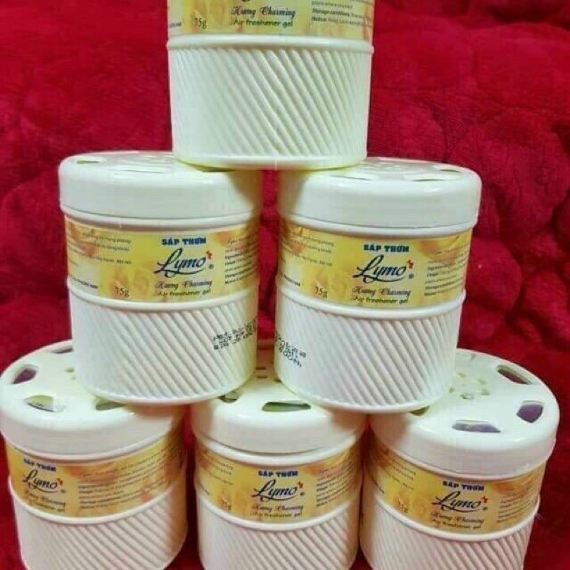 CHÍNH HÃNG Sáp thơm Lymo bỏ tủ ; để xe ô tô ;phòng ngủ;nhà bếp; toles