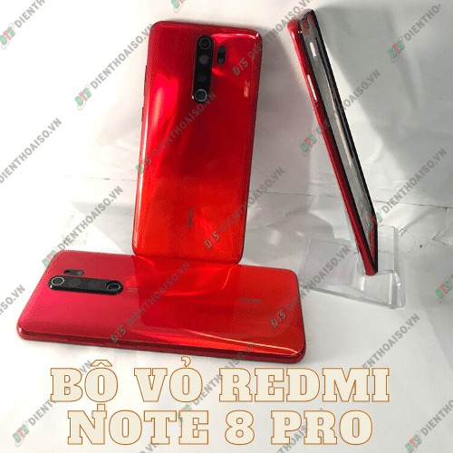 Vỏ xiaomi Redmi note 8 Pro ĐỎ