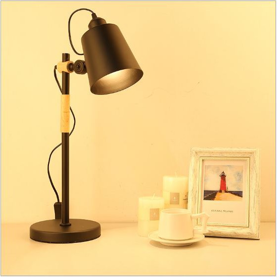 Đèn để bàn MONSKY Vintage OMISSA DT03 - Tặng kèm bóng LED chống cận