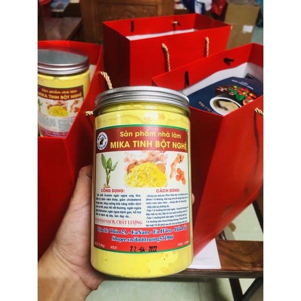 Mika tinh bột nghệ 1kg