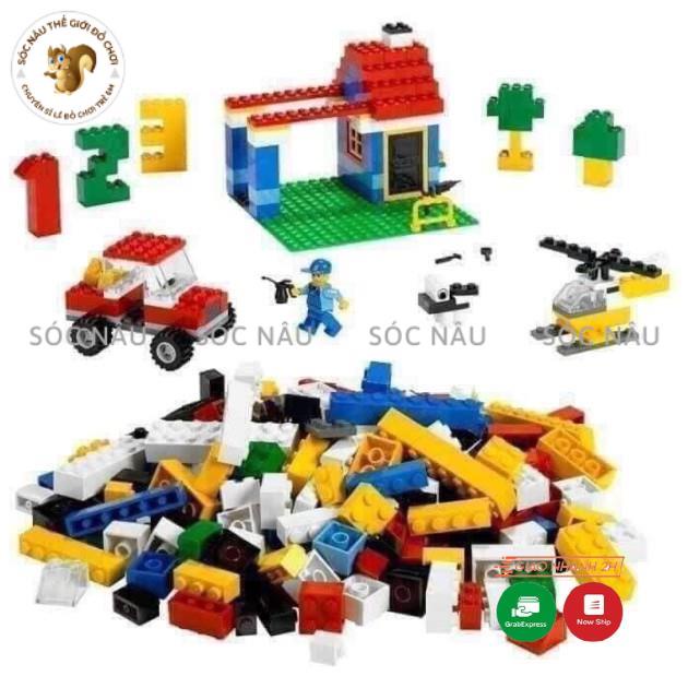 BỘ LEGO 1000 CHI TIẾT - ĐỒ CHƠI GIÁO DỤC/ Bộ ghép hình cho bé luyện tính kiên nhẫn, sáng tạo, 1000 PCS