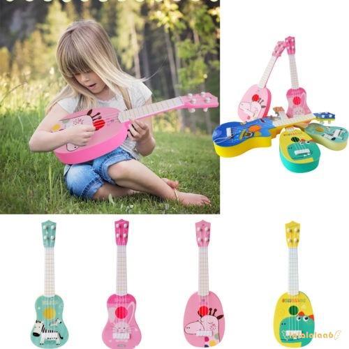 Đồ chơi đàn Ukulele mini dễ thương cho bé