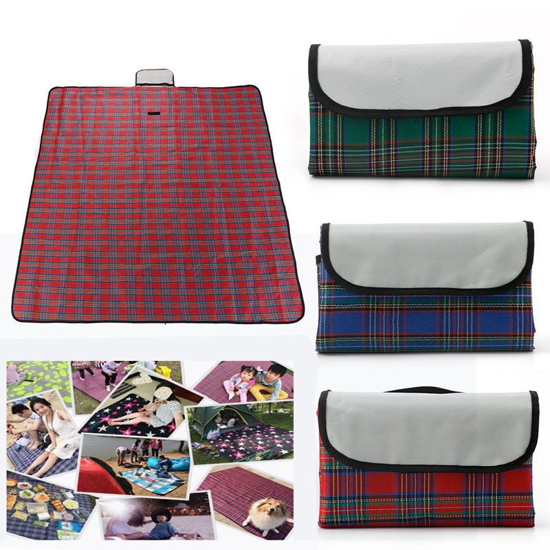 Thảm Cắm Trại Nhiều Lớp Chống Nước Có Thể Gấp Gọn Tiện Dụng