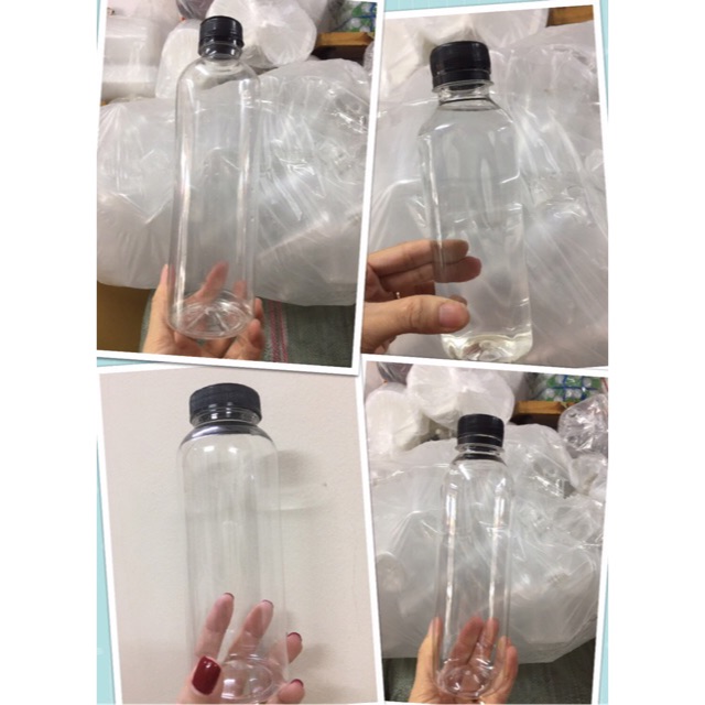 100 chai nhựa Pet 330ML/500ml