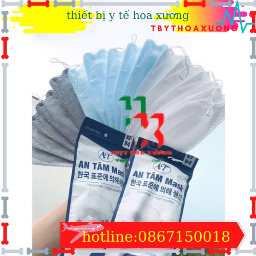 50 Cái Khẩu Trang KF94 Siêu Dày, Mềm, 4 Lớp, có đủ 3 màu, Giao Hàng Siêu Tốc