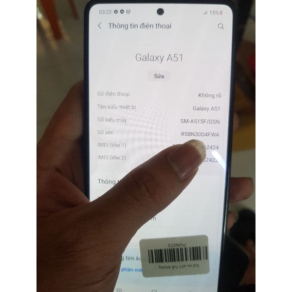 Main full chức năng Samsung A51 / A515F , bao test , không dính mật khẩu bo mạch samsung A51 A515F main ss A51