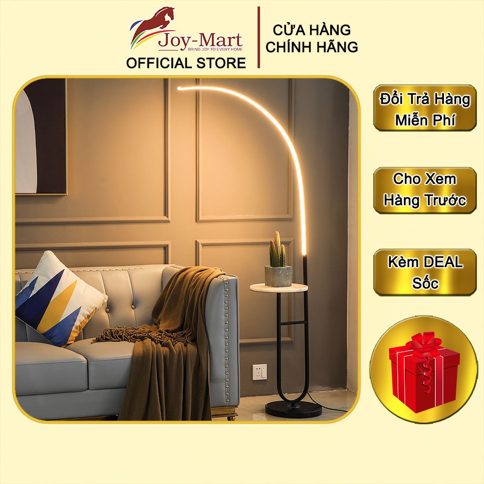 Đèn Cây Đứng ♥️JOYMART♥️ Đèn LED Đứng Trang Trí Sofa Phòng Khách 3 Chế Độ Ánh Sáng Hiện Đại ML1022