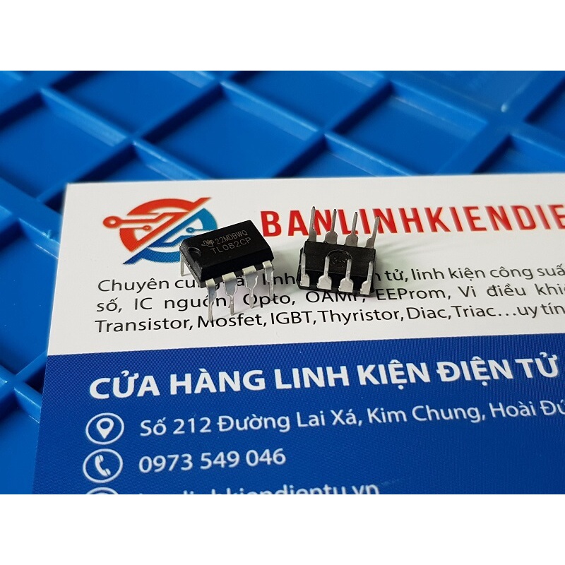 [Combo 5 chiếc] TL082CN, TL082CP, TL082 IC chuyên dụng DIP-8