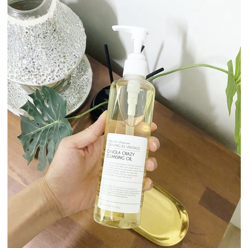 Dầu tẩy trang hoa cải GRAYMELIN VINTAGE - CANOLA CRAZY CLEANSING OIL