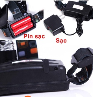 đèn đội đầu soi ếch siêu sáng mẫu mới 2019