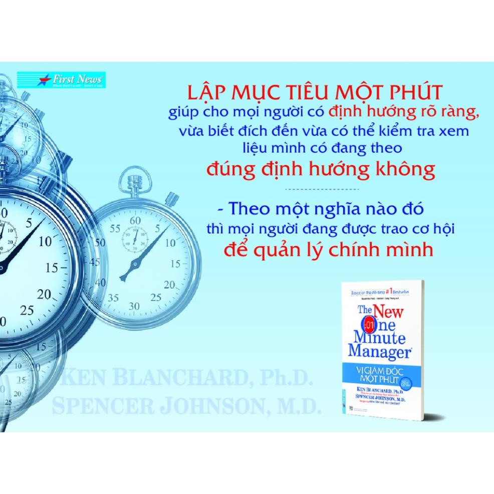 Sách - Vị Giám Đốc Một Phút - The New One Minute Manager - First News